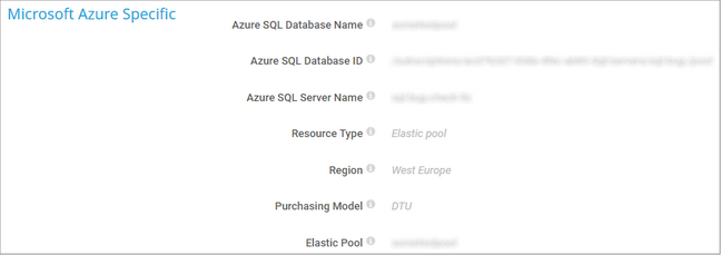 Microsoft Azure Specific